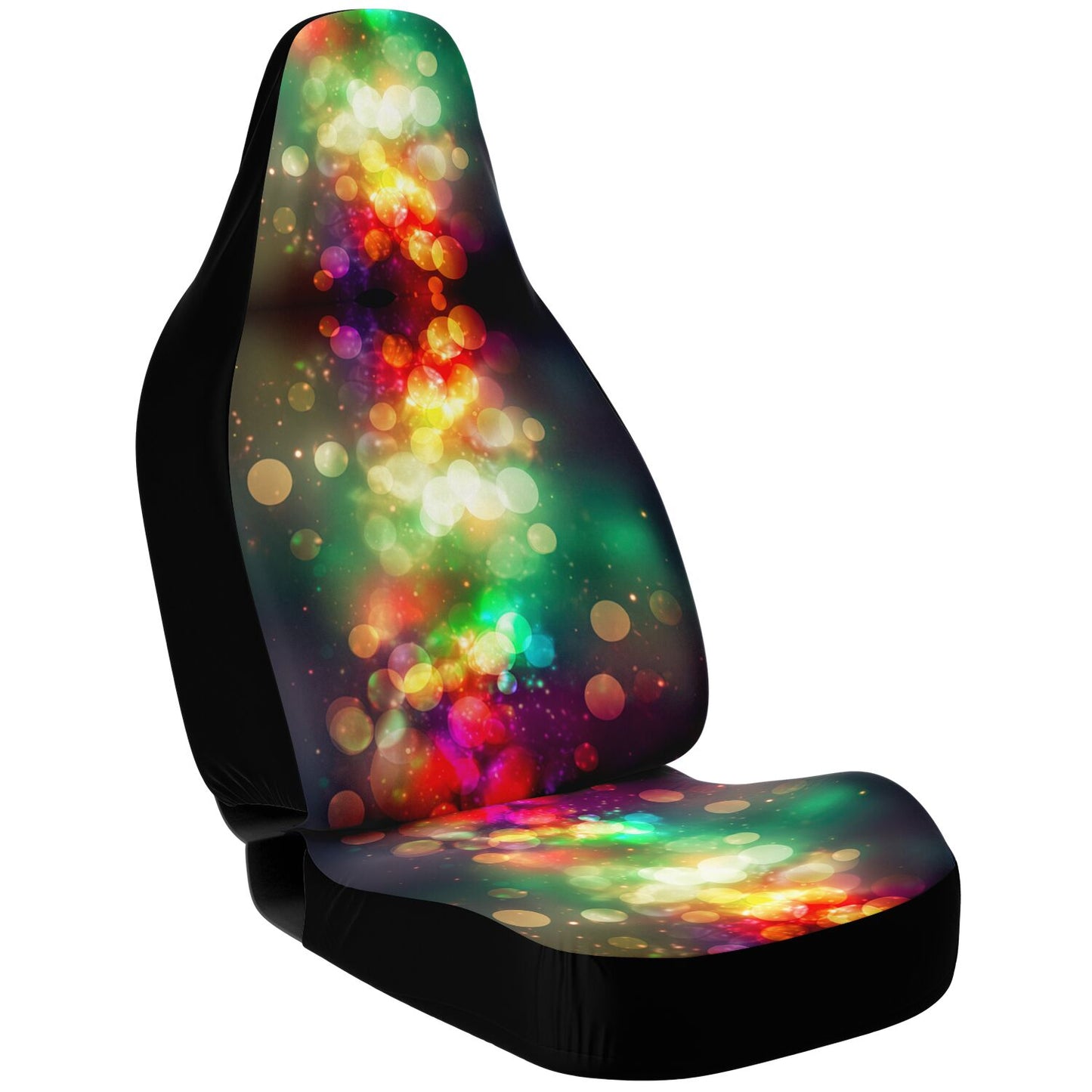Sparkle Shimmer Car Seat Cover - Front Seat Cover or Full Set Front and Back Seat Cover Front Seat Cover Universal Fit