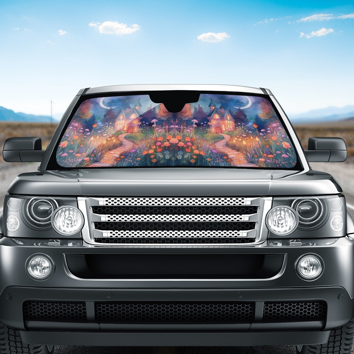 Magical Garden Auto Sun Shade - Car Shade for Vehicle Windscreen Shield Sun Covers