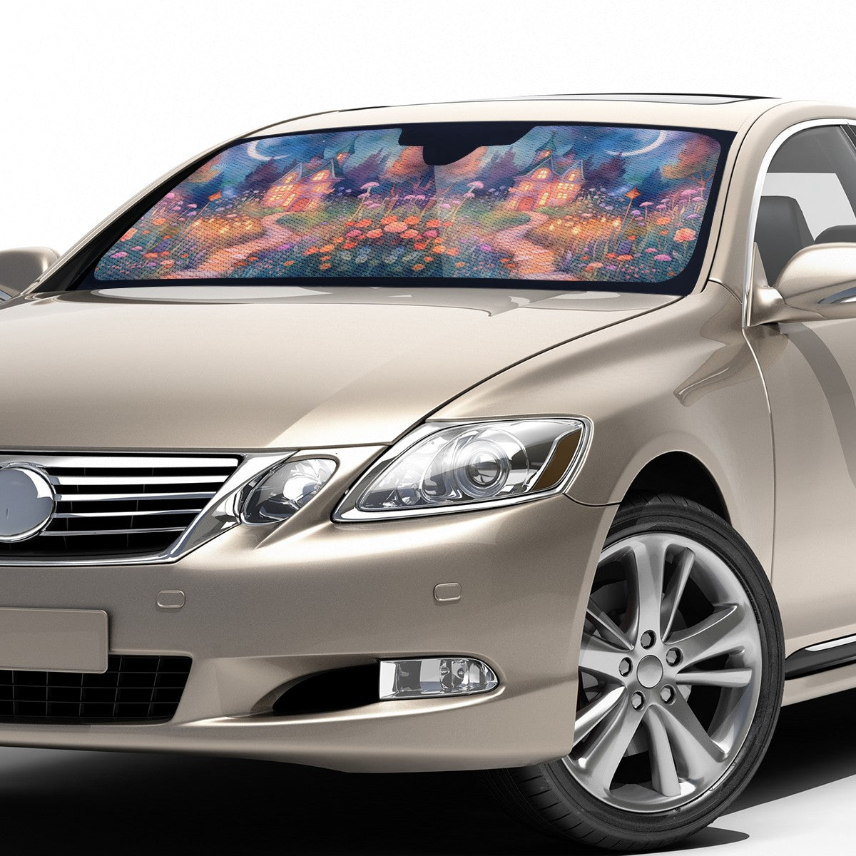 Magical Garden Auto Sun Shade - Car Shade for Vehicle Windscreen Shield Sun Covers