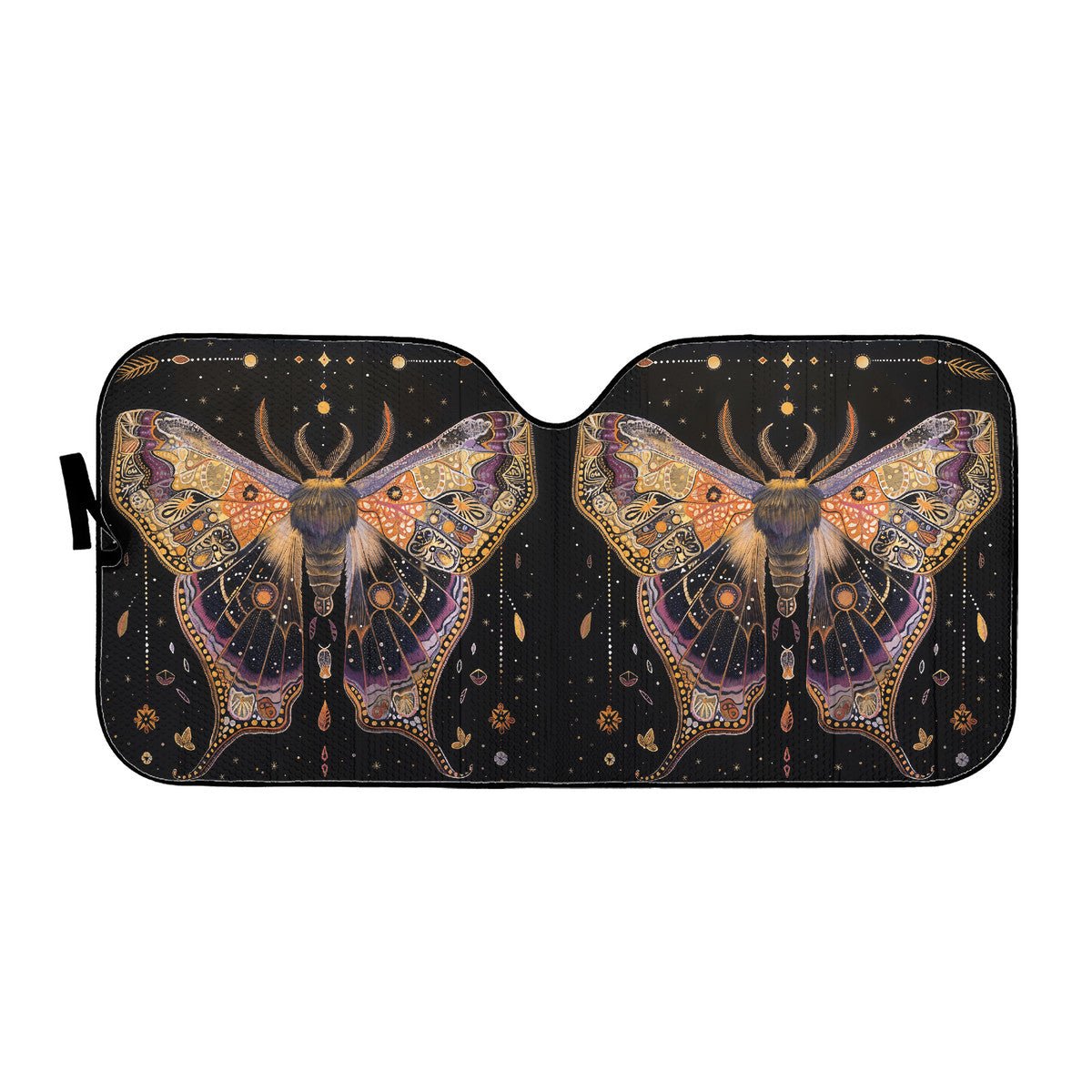 Luna Moth Auto Sun Shade - Car Shades for Vehicle Windscreen Shield Sun Covers