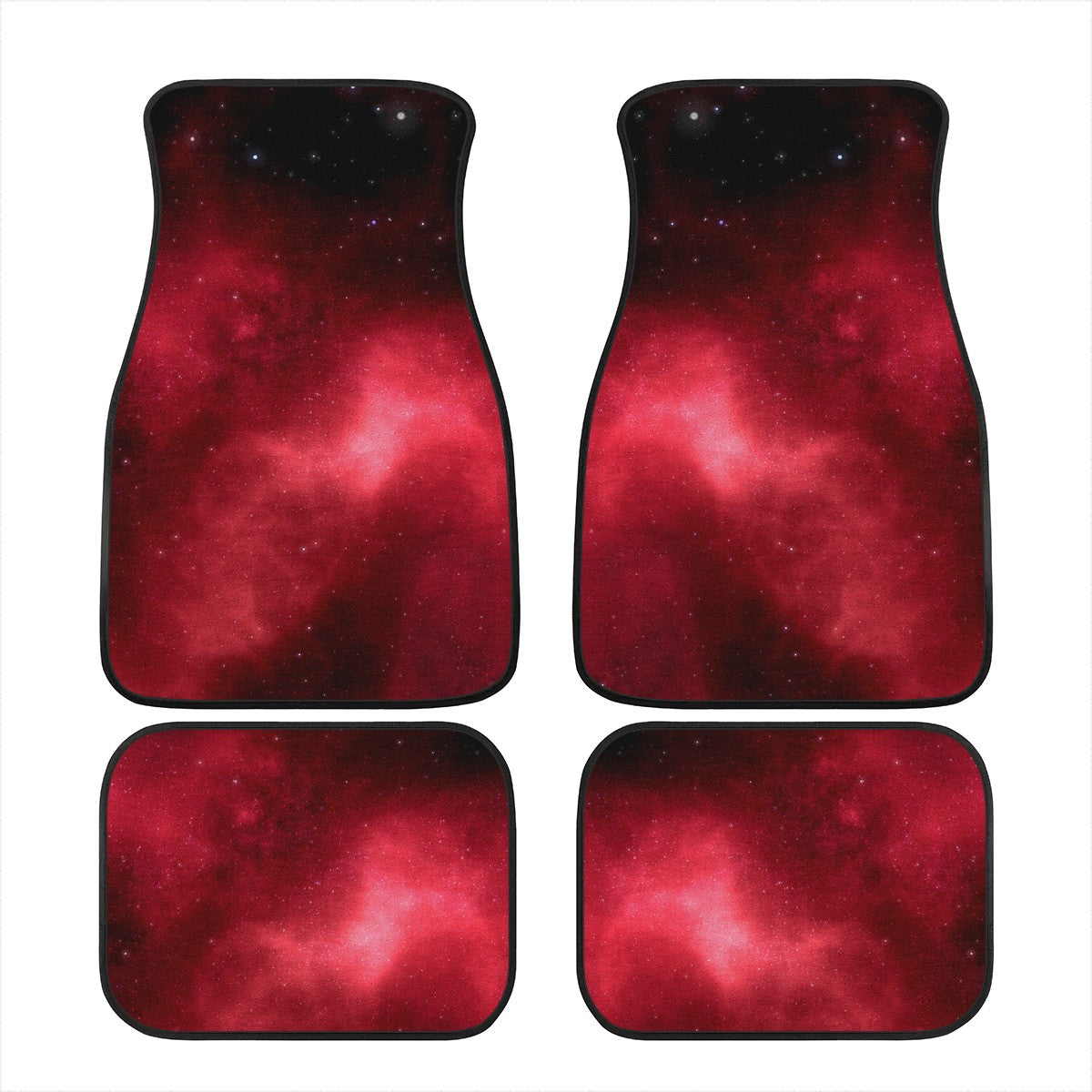 Red Mars Galaxy Car Mats - Set of 2 or 4 Car Floor Mats Car Accessories