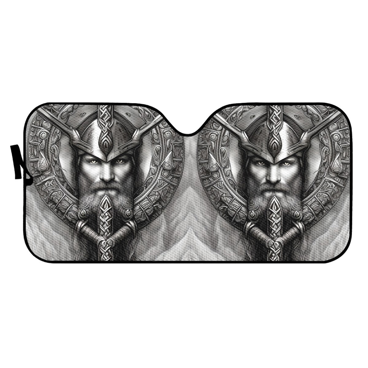 Viking Warrior Auto Sun Shade - Car Shade for Vehicle Windscreen Shield Sun Covers