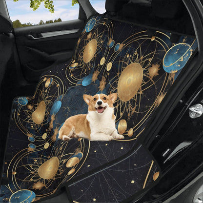 Cosmic Background 7 Car Pet Seat Cover - Waterproof Back Seat Cover Pet Hammock Dog Seat Protector