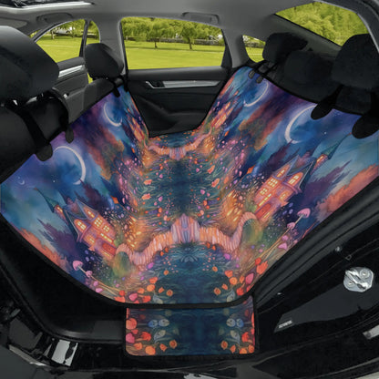 Magical Garden Pet Seat Cover - Waterproof Back Seat Cover Pet Hammock Dog Seat Protector