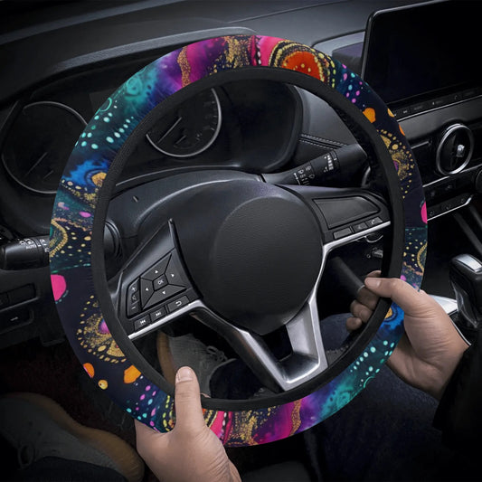 Electric Splash Car Steering Wheel Cover