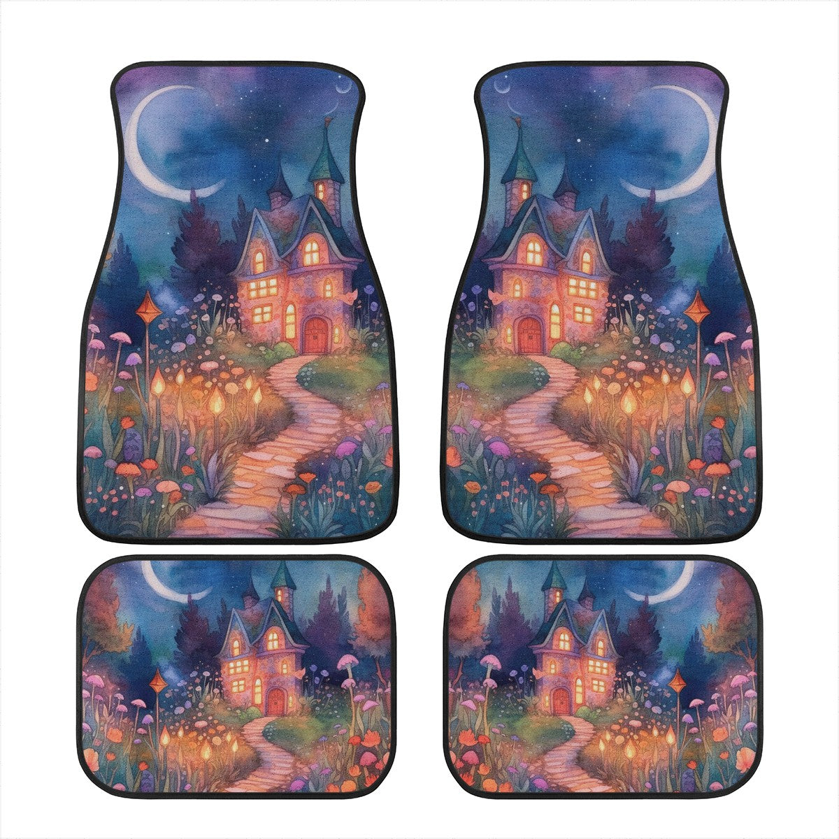 Magical Garden Car Mats - Set of 2 or 4 Car Floor Mats Car Accessories