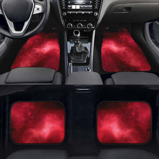 Red Mars Galaxy Car Mats - Set of 2 or 4 Car Floor Mats Car Accessories