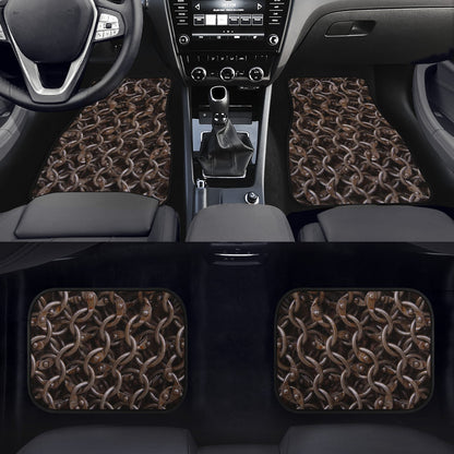 Chain Chain Chains Car Mats - Set of 2 or 4 Car Floor Mats Car Accessories