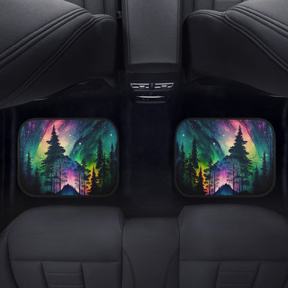 Northern Lights 10 Car Mats  - Set of 2 or 4 Car Floor Mats Car Accessories