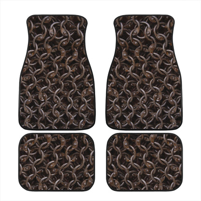 Chain Chain Chains Car Mats - Set of 2 or 4 Car Floor Mats Car Accessories