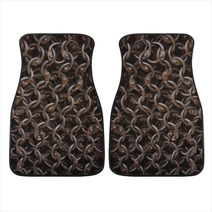 Chain Chain Chains Car Mats - Set of 2 or 4 Car Floor Mats Car Accessories