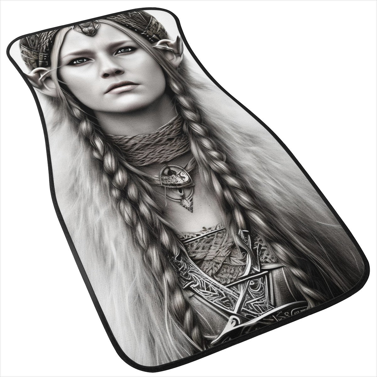 Viking Shieldmaiden Car Mats - Set of 2 or 4 Car Floor Mats Car Accessories