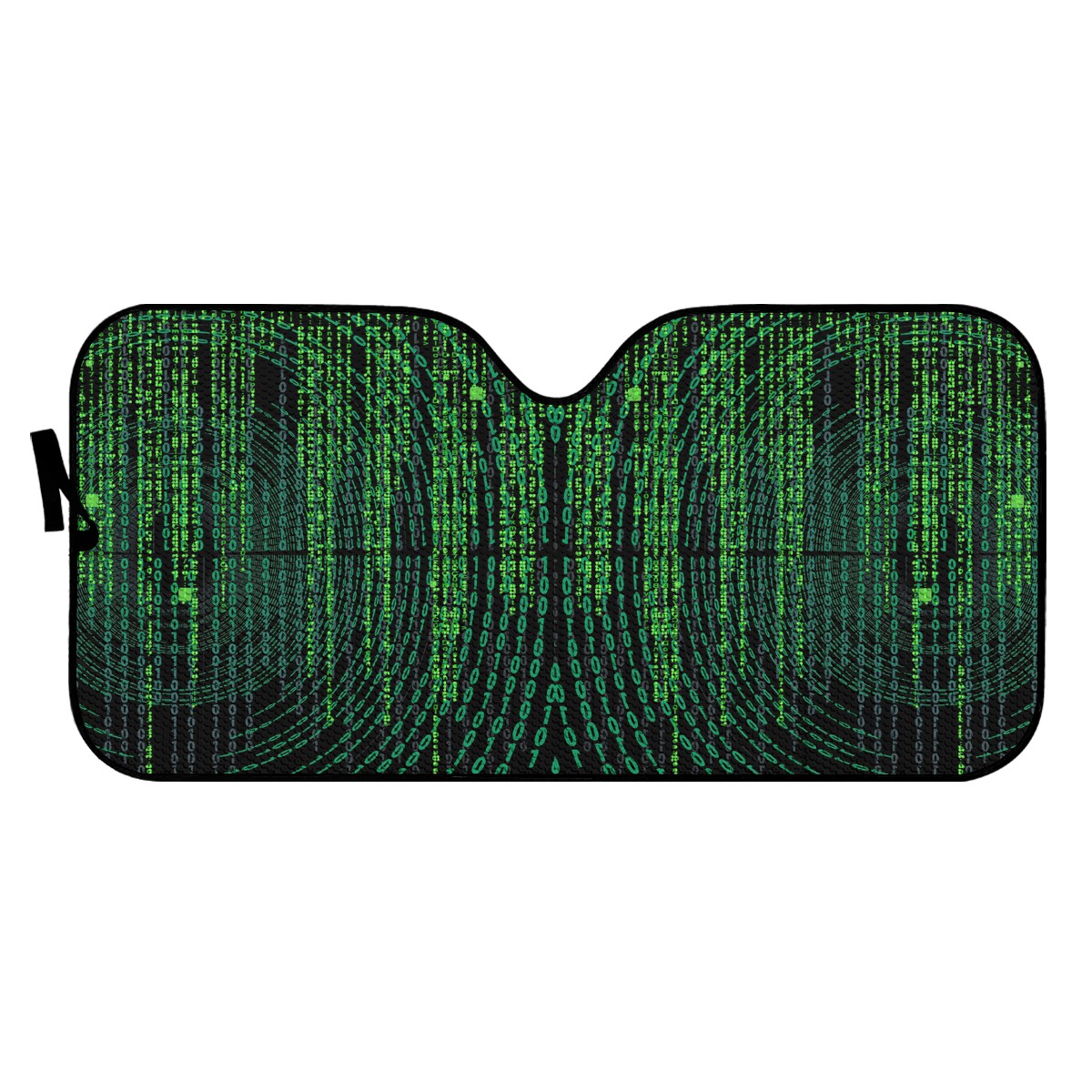 Binary Code Auto Sun Shade - Car Shade for Vehicle Windscreen Shield Sun Covers